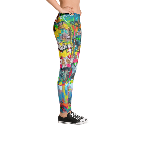 Missy Gets a New Dress Leggings - Hinneline Designs