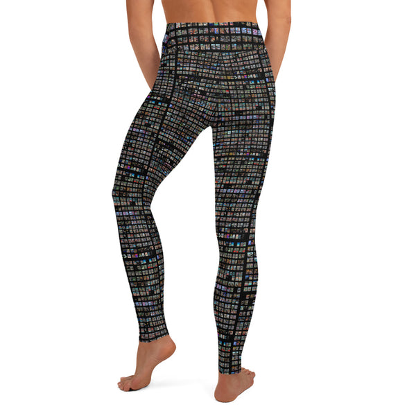 The HFN Every Page 1st Draft - David Hinnebusch Comix - Yoga Leggings
