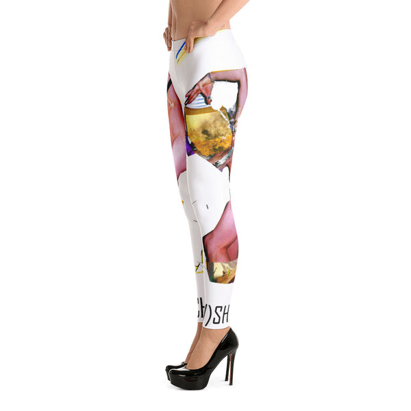 Naked Guy on my Thigh - Hinneline Leggings