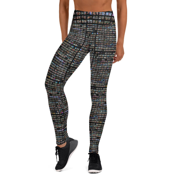 The HFN Every Page 1st Draft - David Hinnebusch Comix - Yoga Leggings