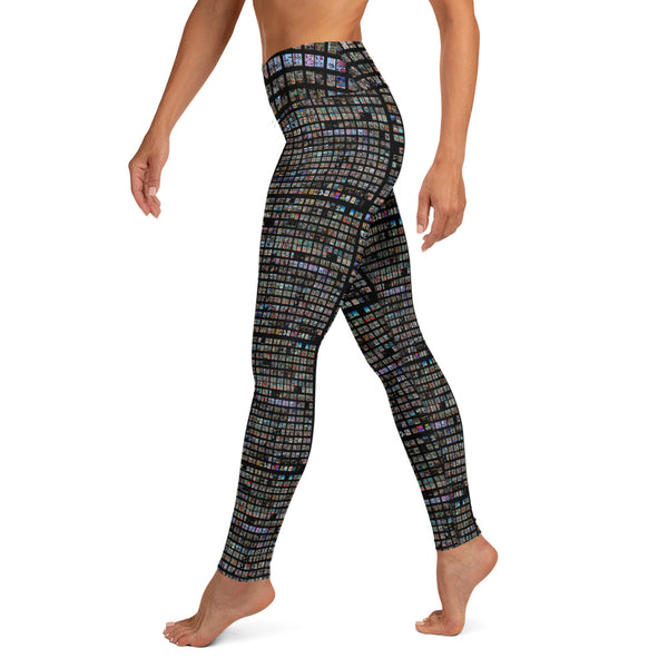 The HFN Every Page 1st Draft - David Hinnebusch Comix - Yoga Leggings