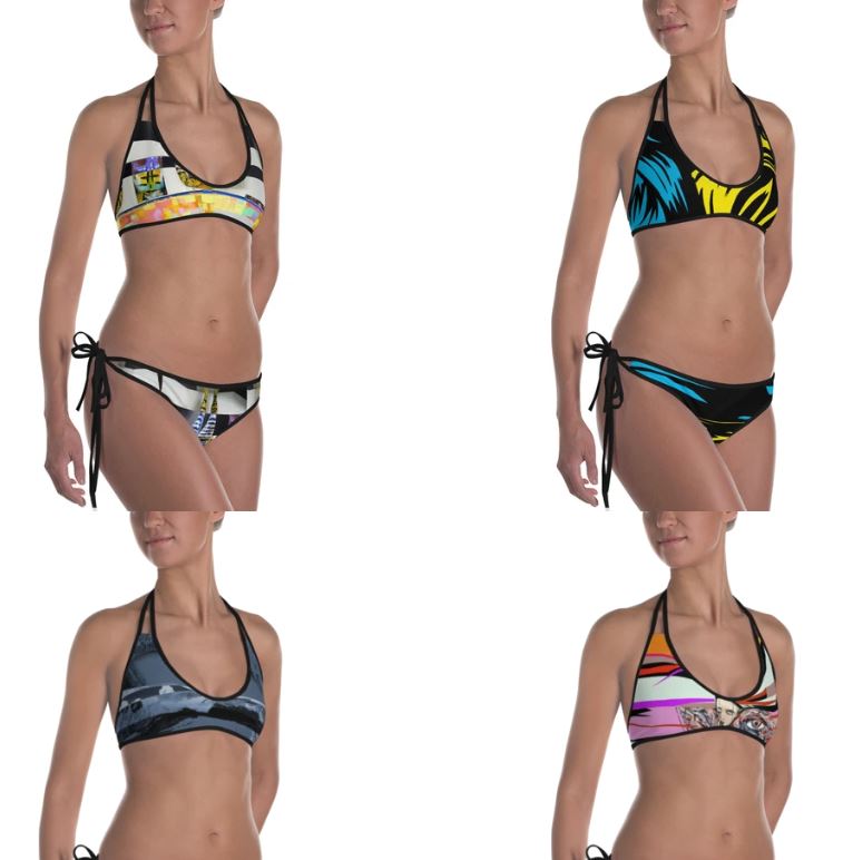 Bikinis and beach items