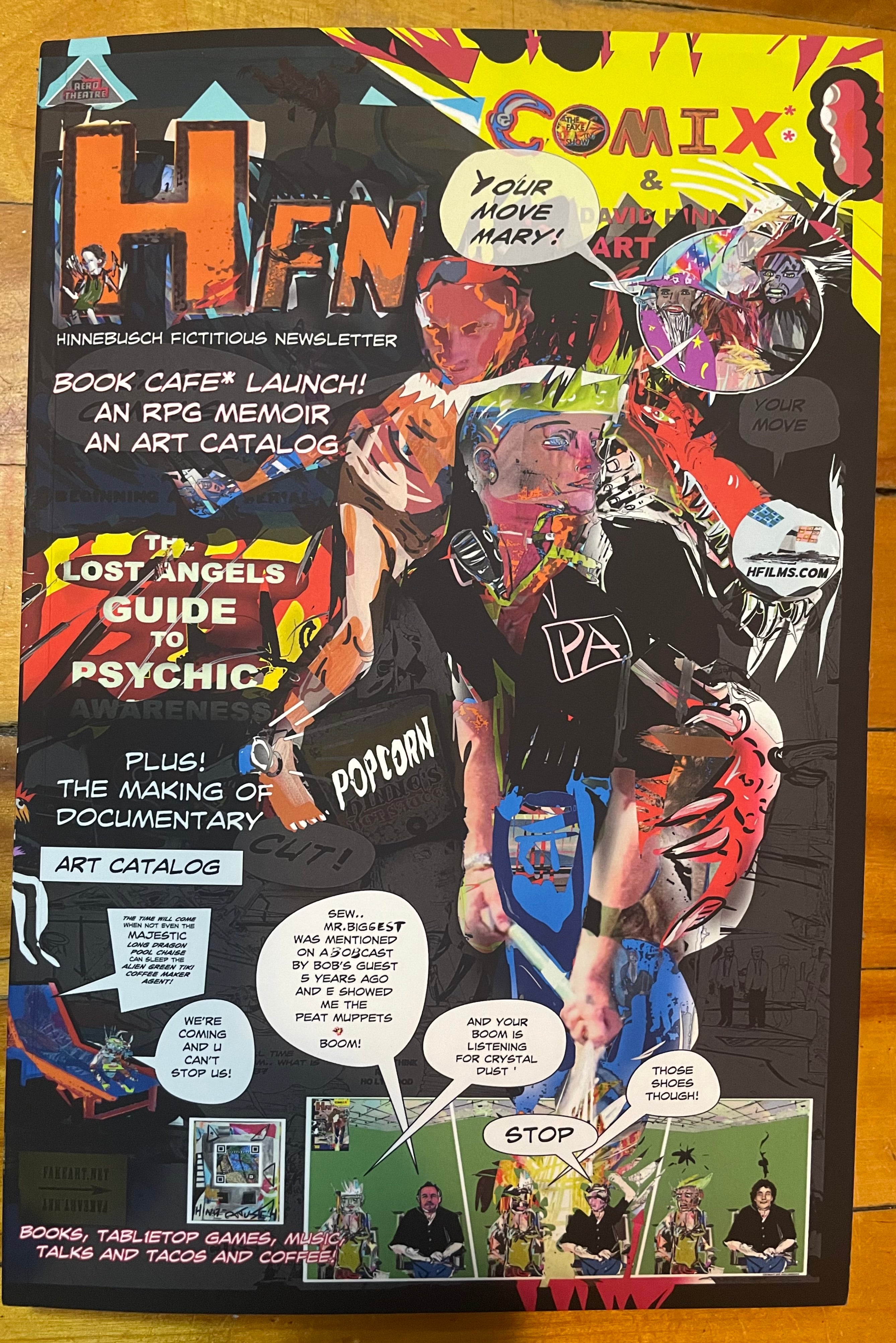 HFN Volume 1 ART CATALOG/ GRAPHIC NOVEL **** 100 bonus hinnebux is