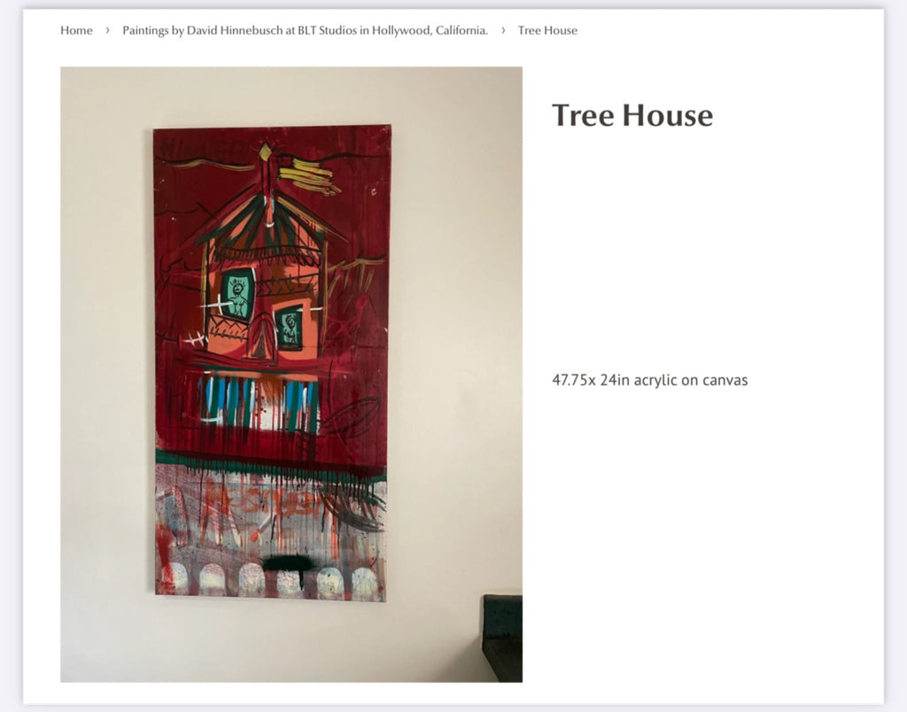 Free PDF Catalog of David Hinnebusch artwork at BLT Studios