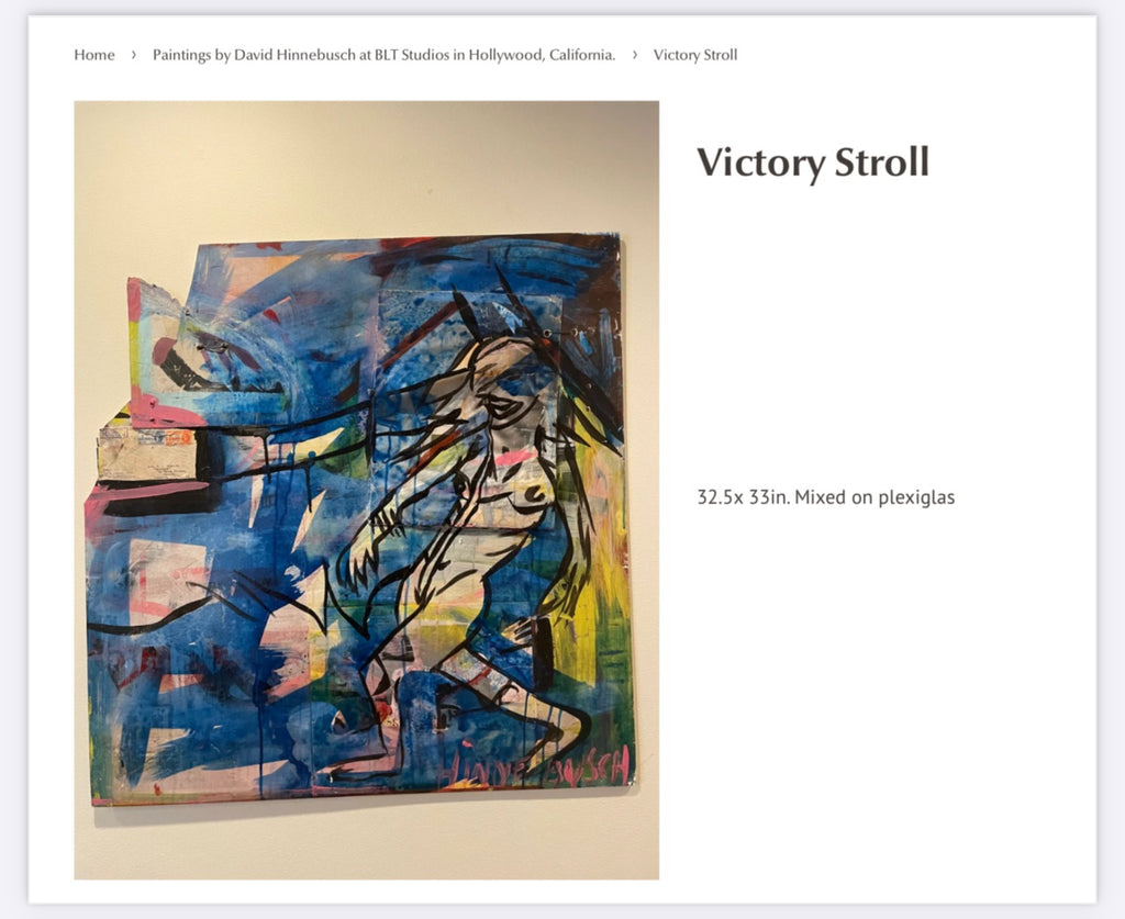 Free PDF Catalog of David Hinnebusch artwork at BLT Studios