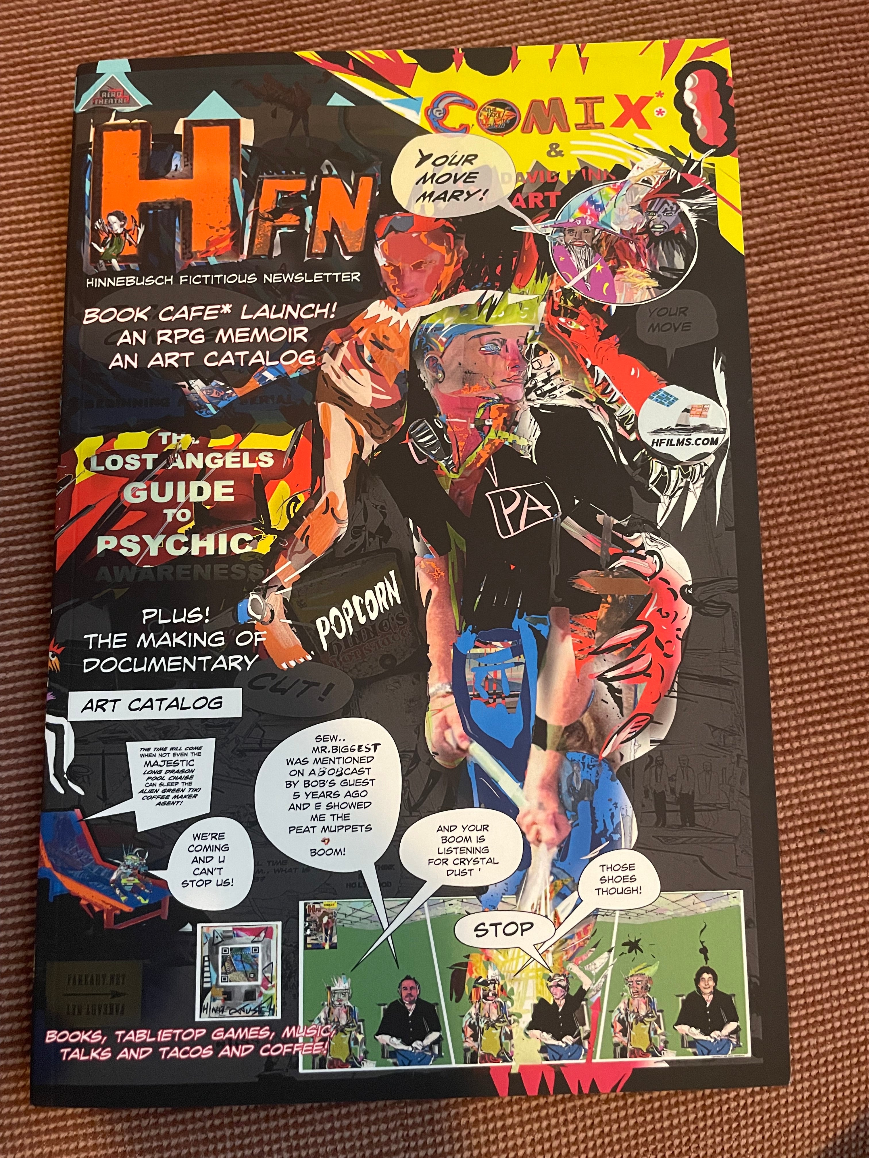 HFN Volume 1 ART CATALOG/ GRAPHIC NOVEL **** 100 bonus hinnebux is