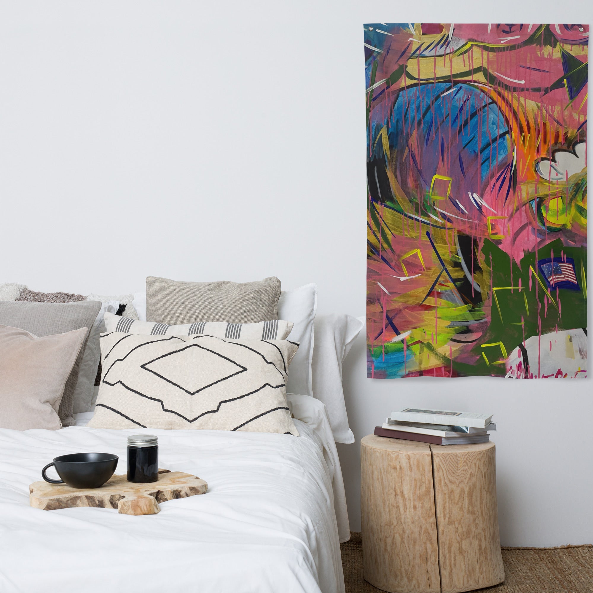 Funky Star Wave - Flag