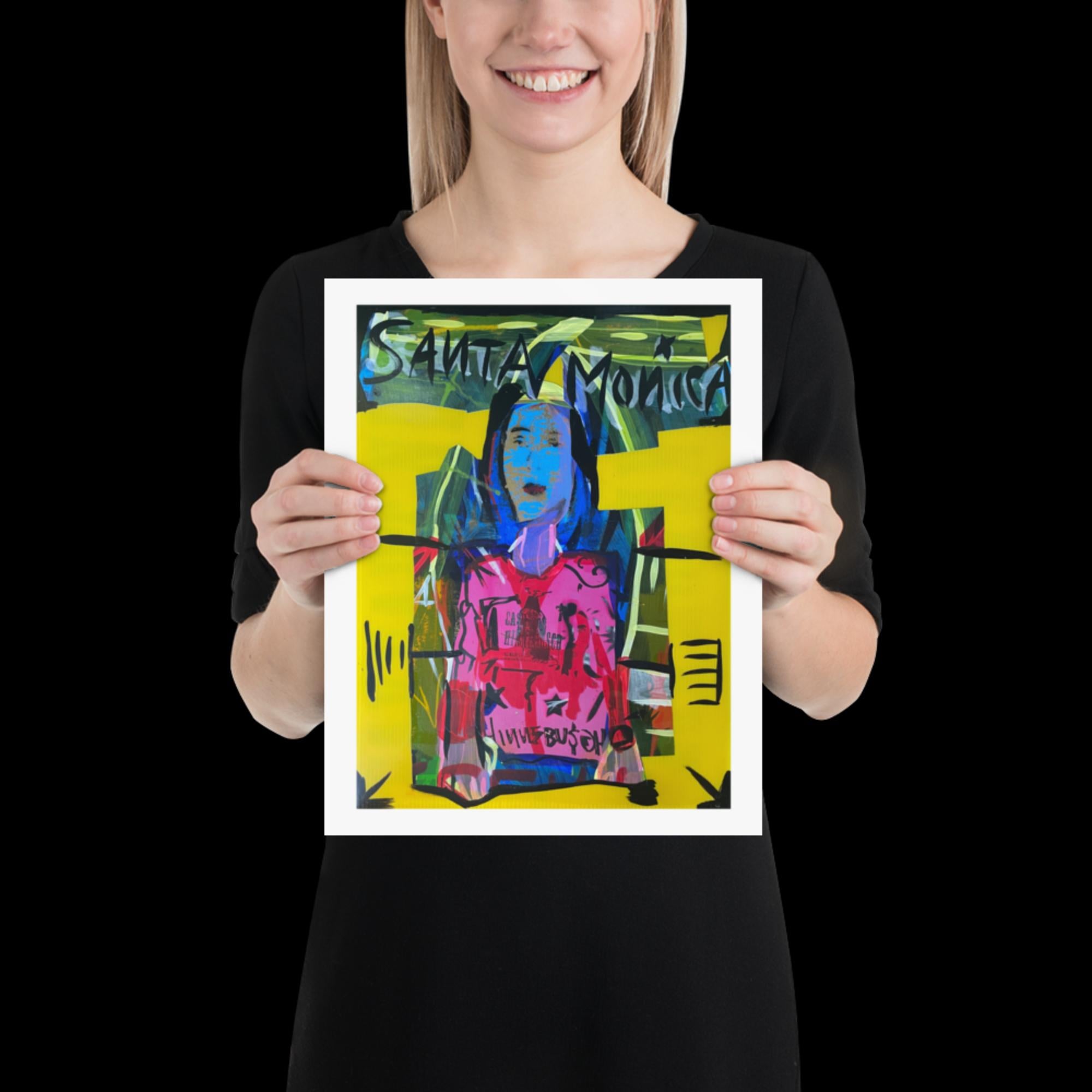 Yes Santa Monic Poster