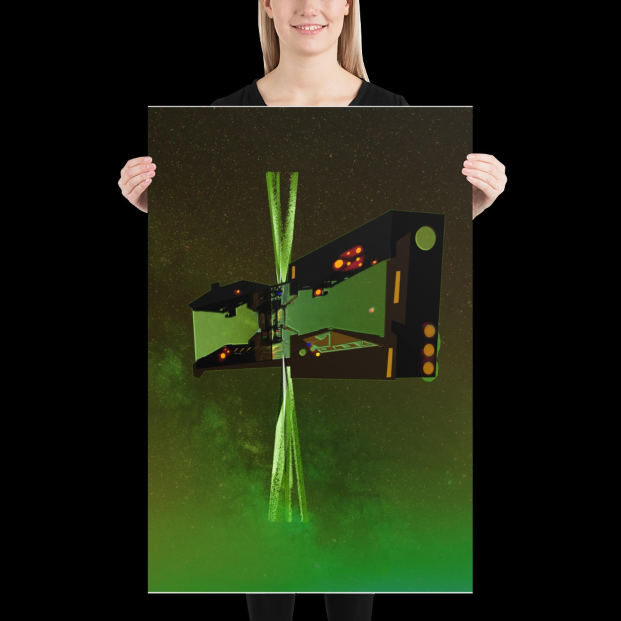 Space Station X Poster