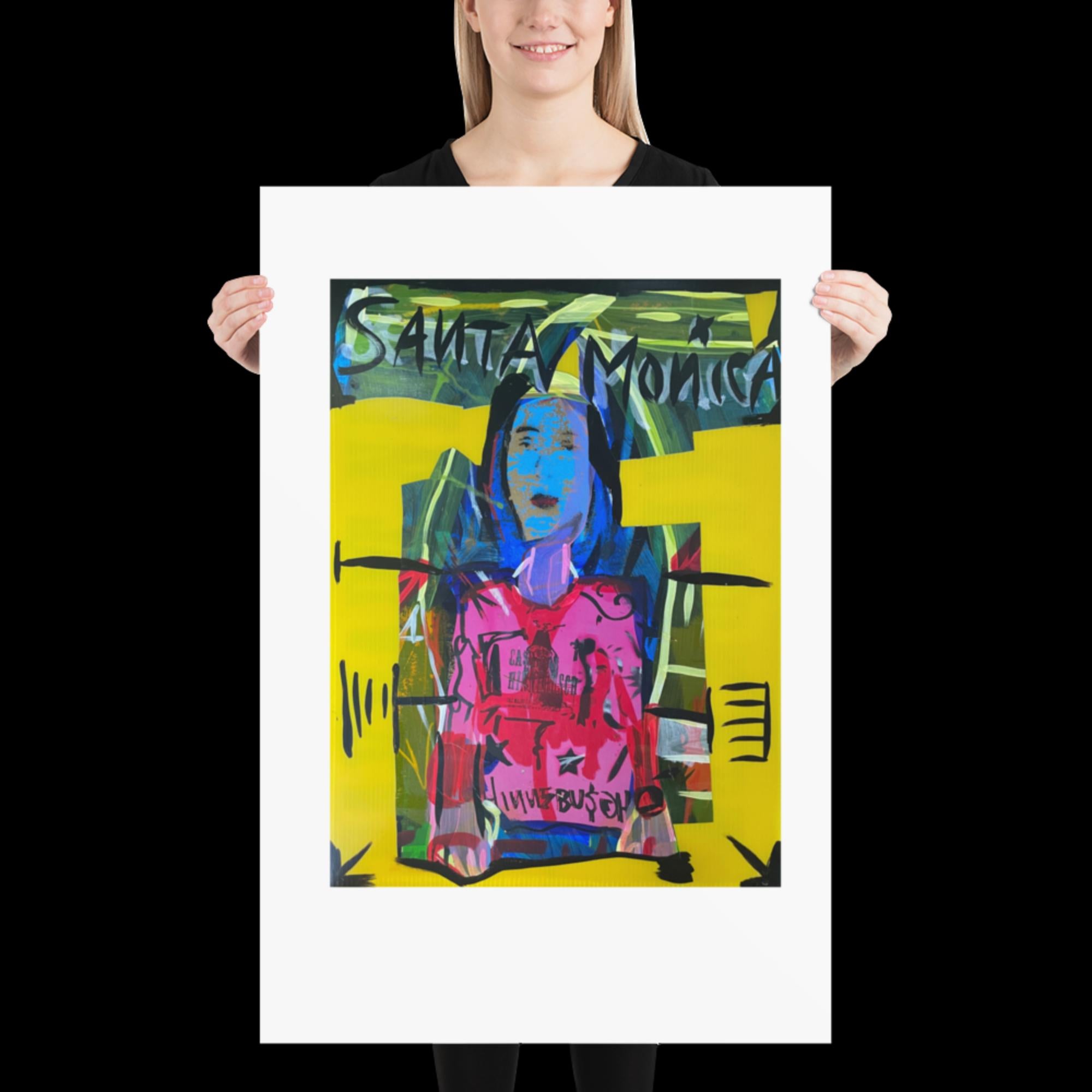 Yes Santa Monic Poster