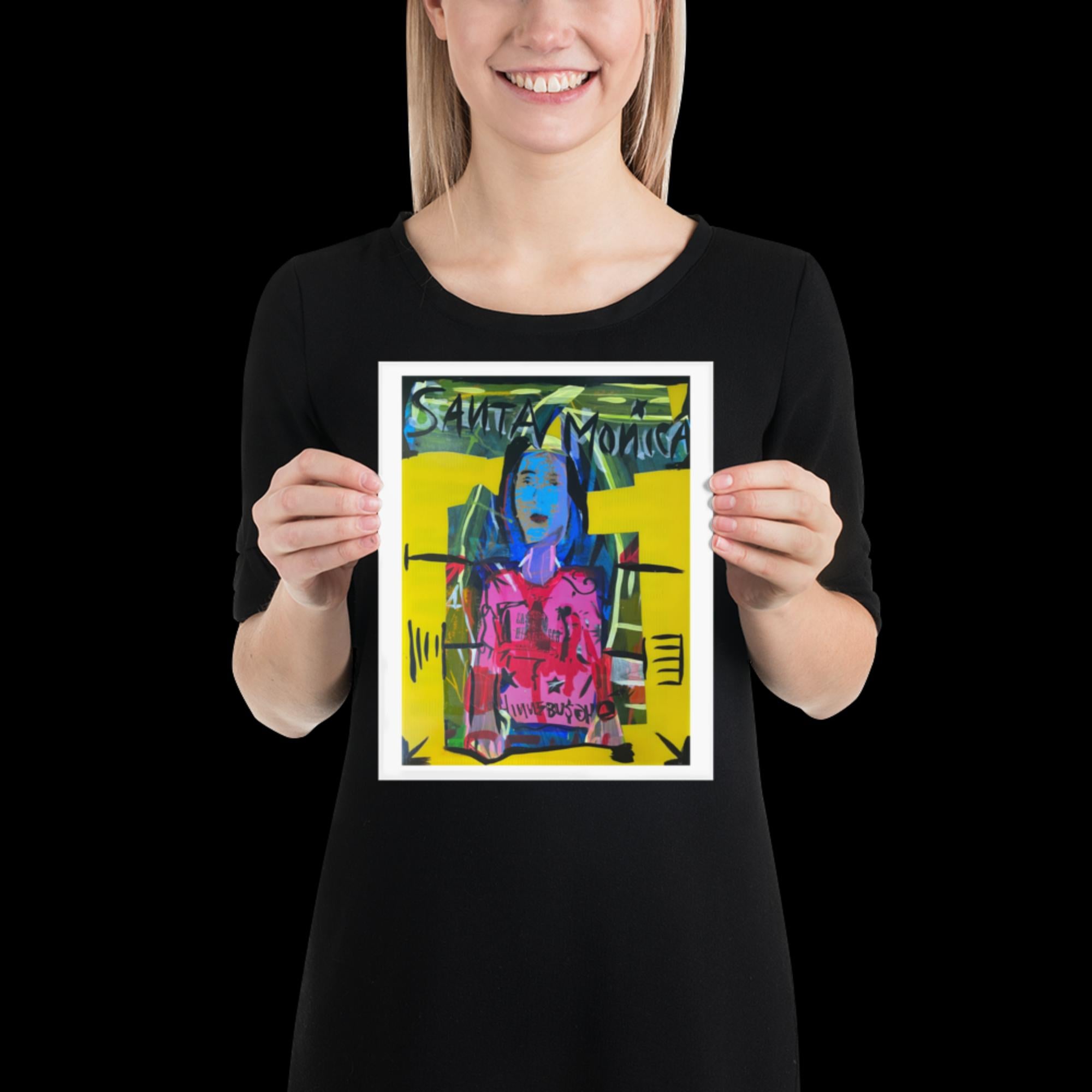 Yes Santa Monic Poster