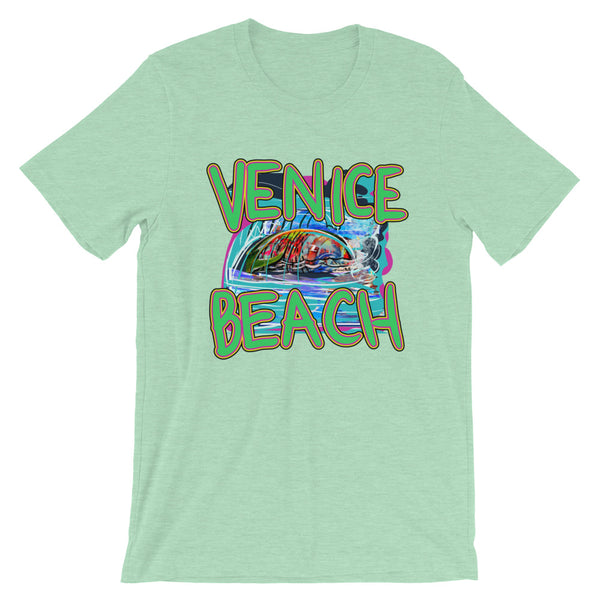 Venice Beach - David Hinnebusch Comix - Short-Sleeve Unisex T-Shirt