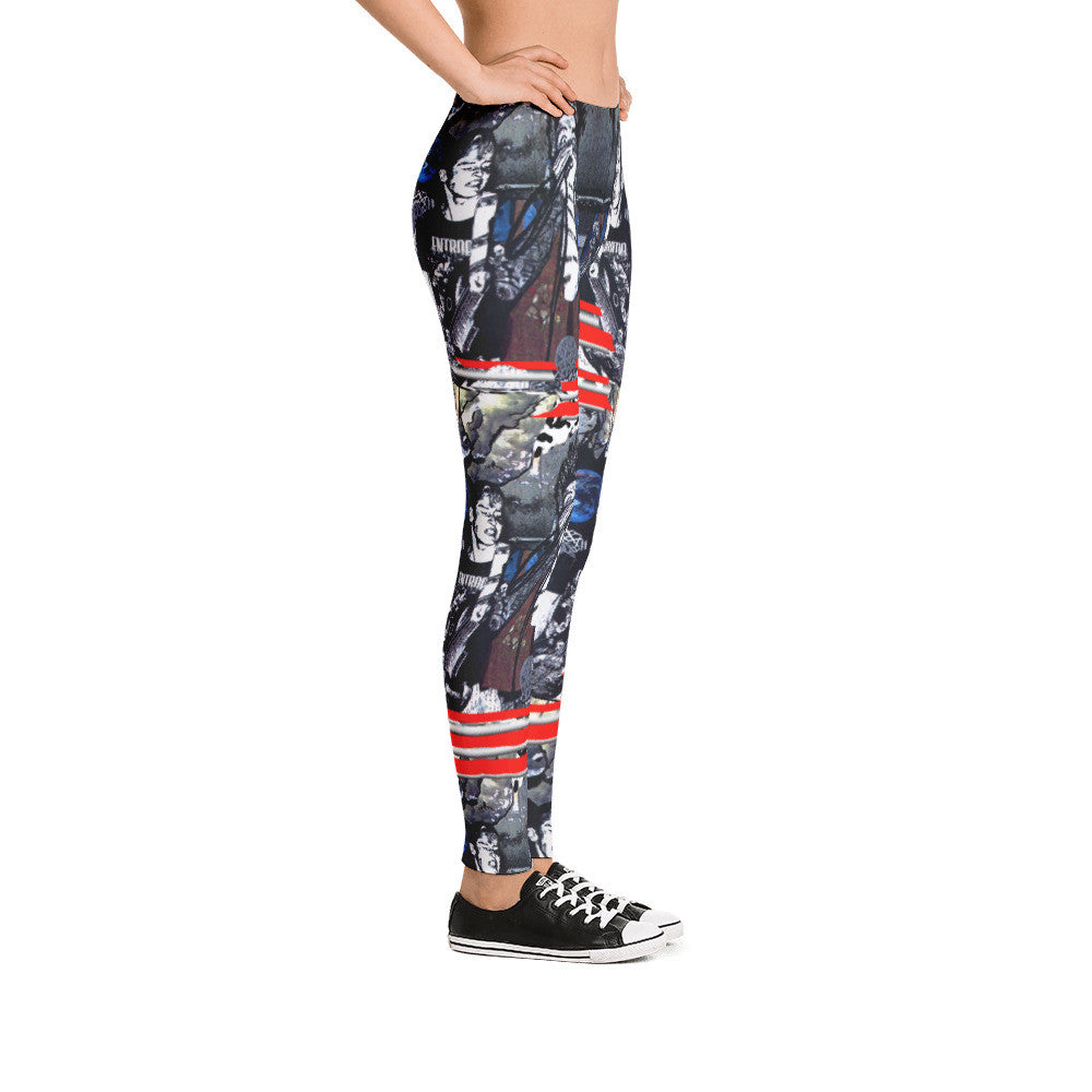 Entropy Punk Rock Leggings - Hinneline Designs