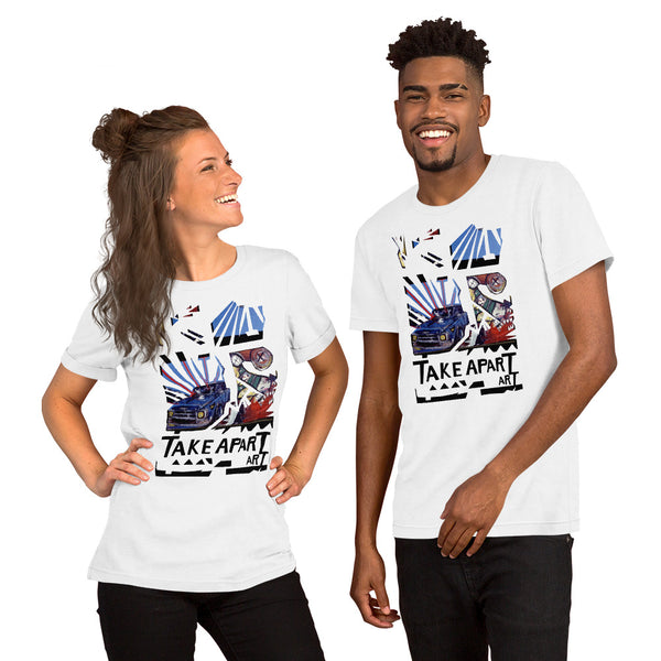 Take Art Apart  - David Hinnebusch Comix - Short-Sleeve Unisex T-Shirt
