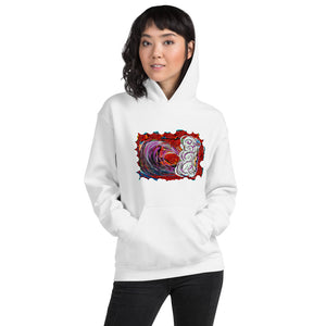 Red Wave - David Hinnebusch Comix - Unisex Hoodie