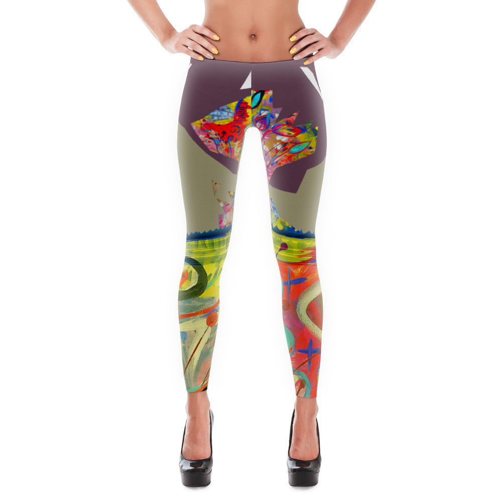 Viks & Squid - David Hinnebusch Artworks - Leggings