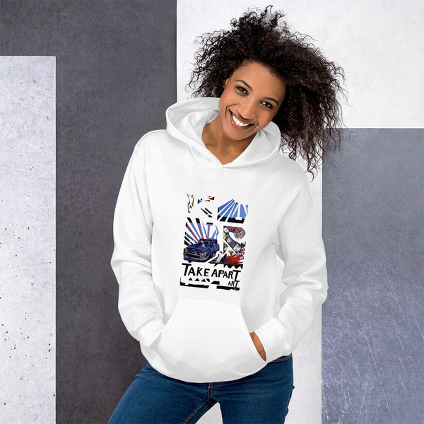 Take Apart Art - David Hinnebusch Comix - Unisex Hoodie