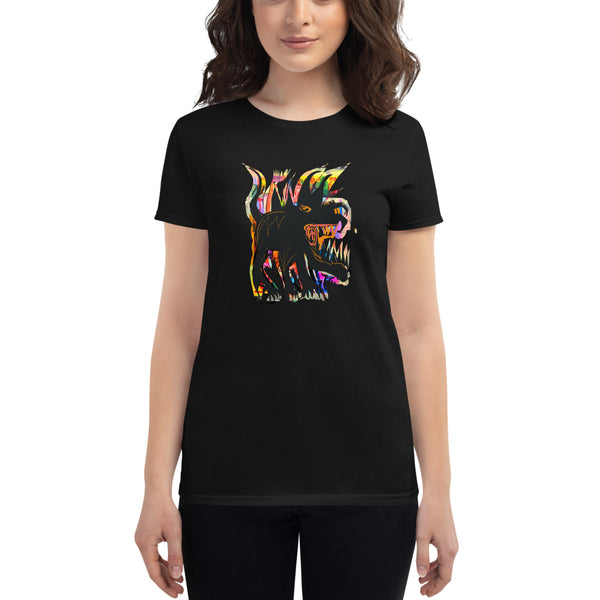 Black Dog -- Women's short sleeve t-shirt