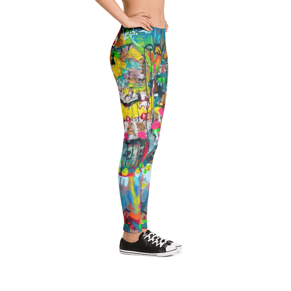 Missy Gets a New Dress Leggings - Hinneline Designs