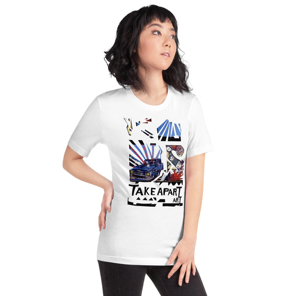 Take Art Apart  - David Hinnebusch Comix - Short-Sleeve Unisex T-Shirt