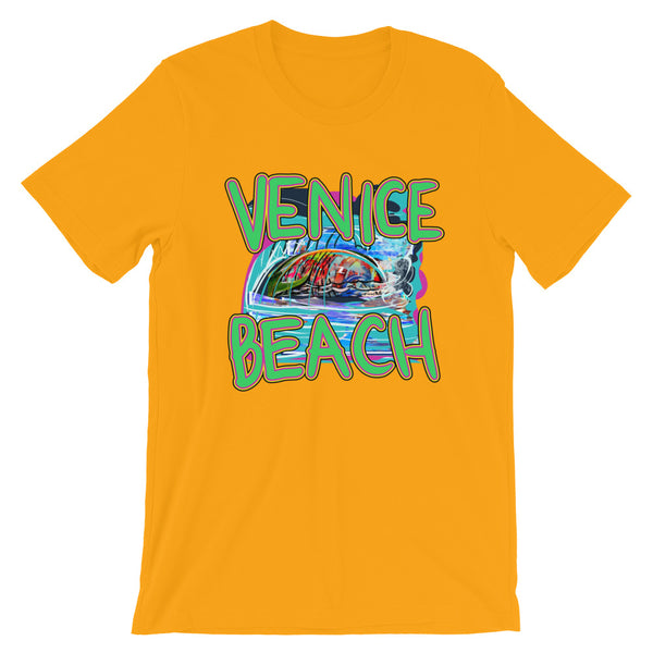 Venice Beach - David Hinnebusch Comix - Short-Sleeve Unisex T-Shirt