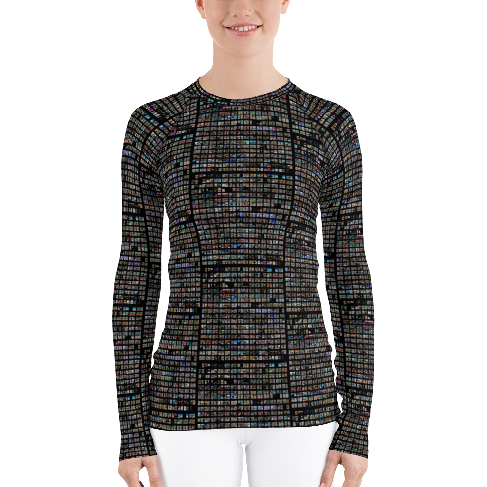 The HFN Every Page 1st Draft - David Hinnebusch Comix - Women's Rash Guard