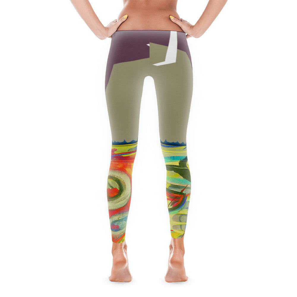 Viks & Squid - David Hinnebusch Artworks - Leggings