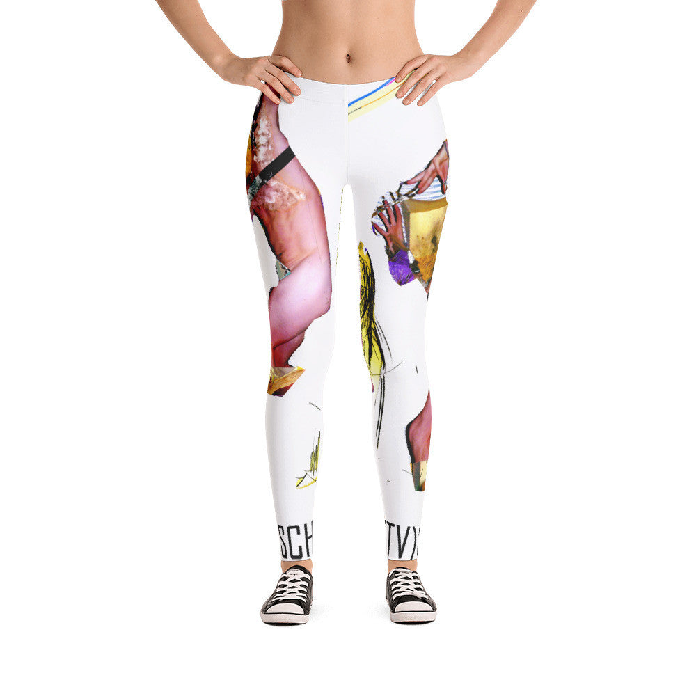 Naked Guy on my Thigh - Hinneline Leggings