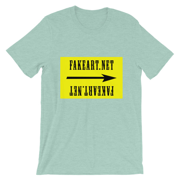 FakeArt Production Sign - David Hinnebusch Comix - Short-Sleeve Unisex T-Shirt