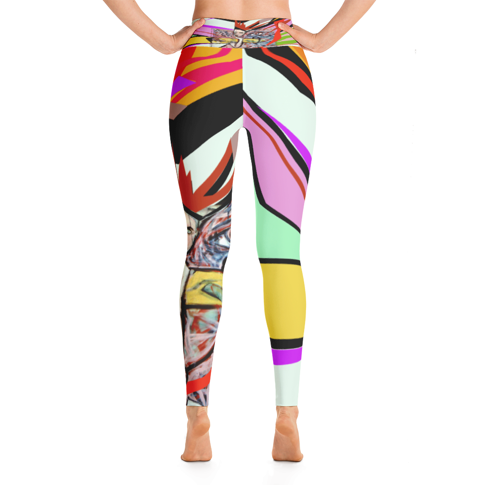 On the Tan Hat Yoga Mat - Hinneline Leggings