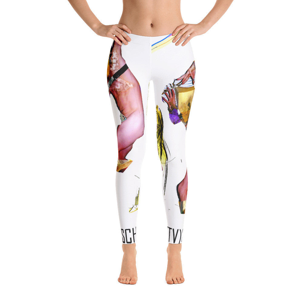 Naked Guy on my Thigh - Hinneline Leggings