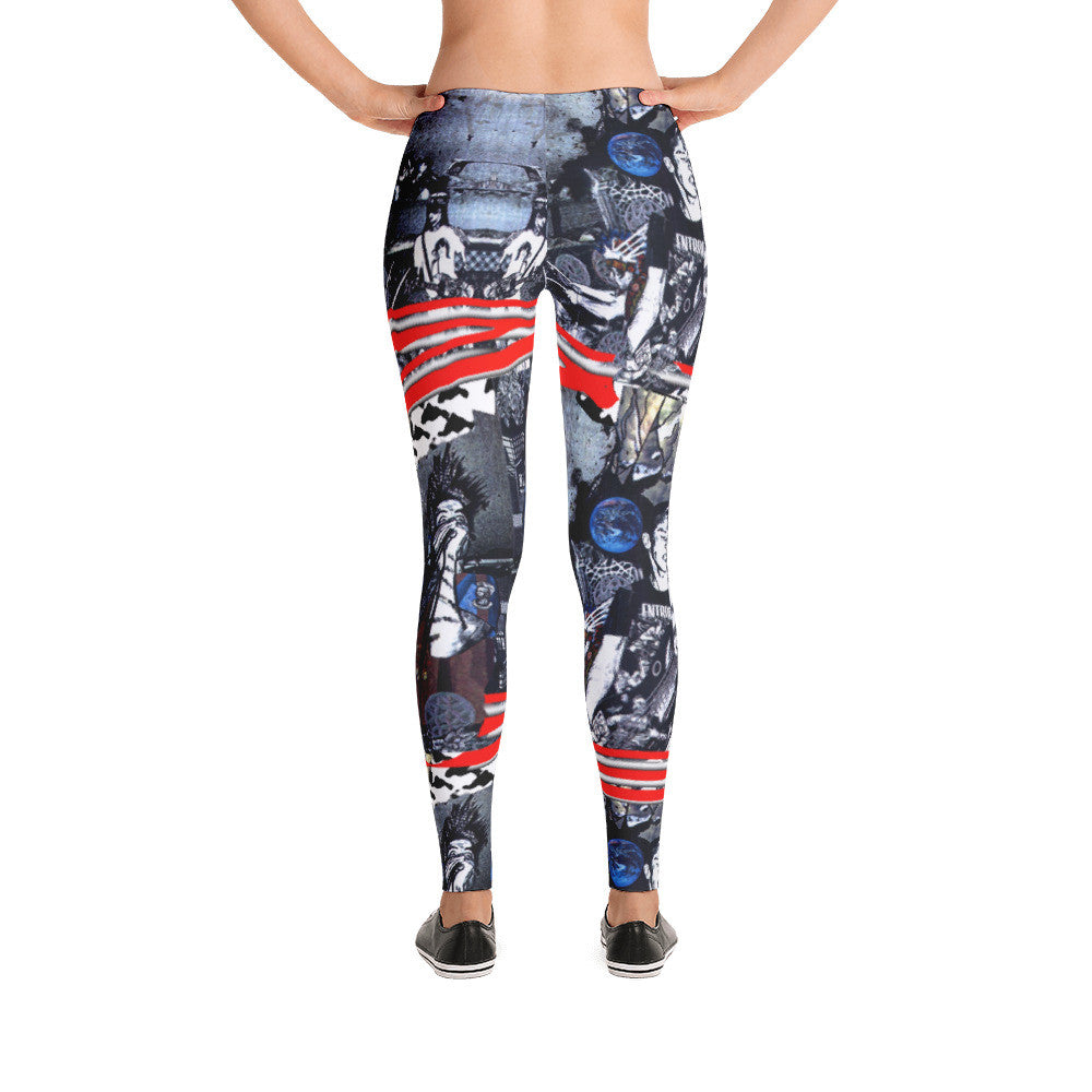 Entropy Punk Rock Leggings - Hinneline Designs