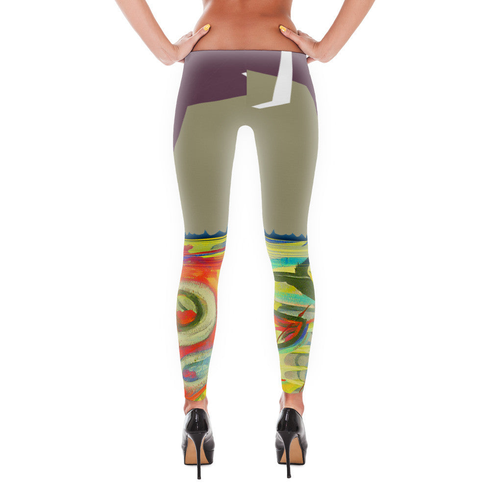 Viks & Squid - David Hinnebusch Artworks - Leggings