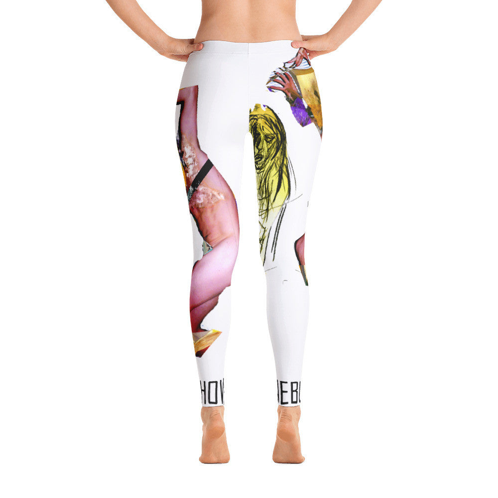 Naked Guy on my Thigh - Hinneline Leggings