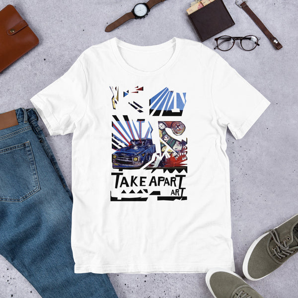 Take Art Apart  - David Hinnebusch Comix - Short-Sleeve Unisex T-Shirt