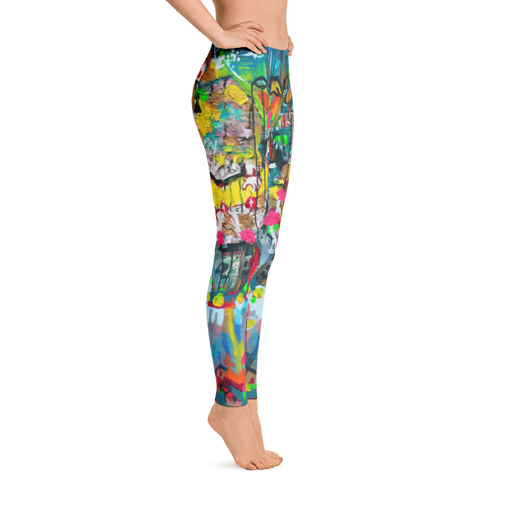 Missy Gets a New Dress Leggings - Hinneline Designs