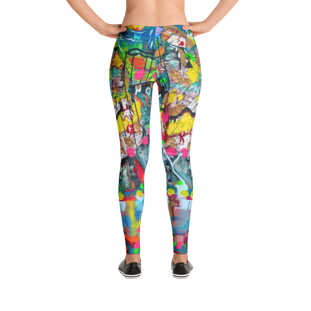 Missy Gets a New Dress Leggings - Hinneline Designs