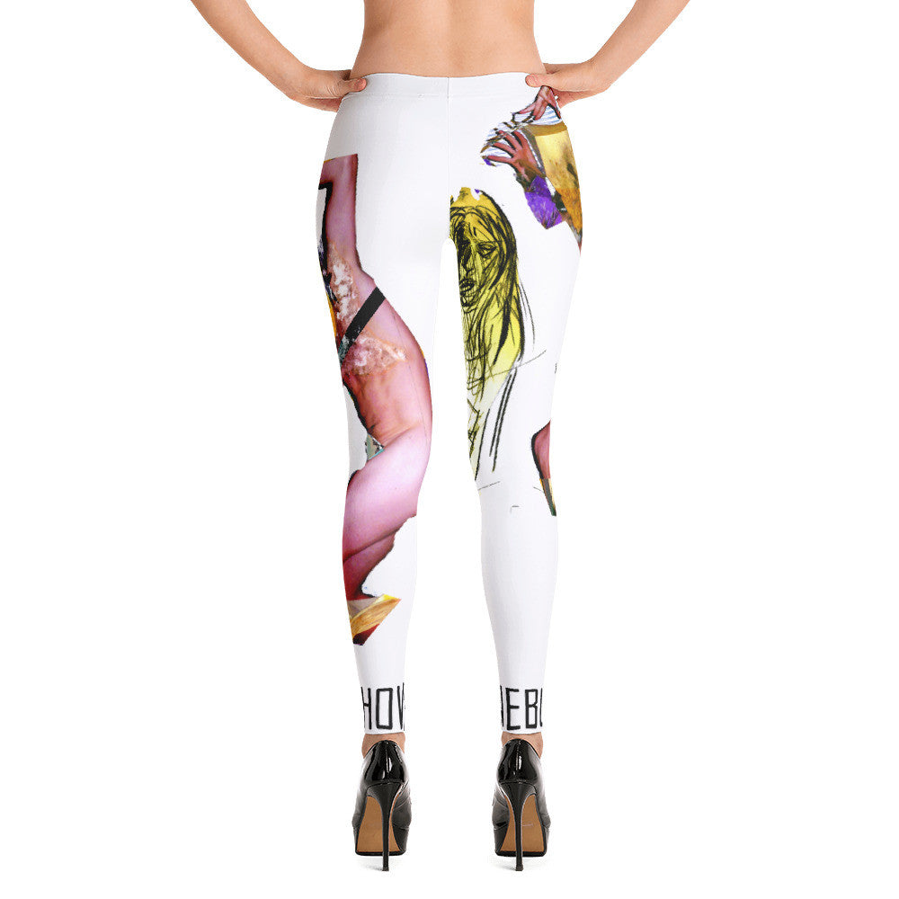 Naked Guy on my Thigh - Hinneline Leggings