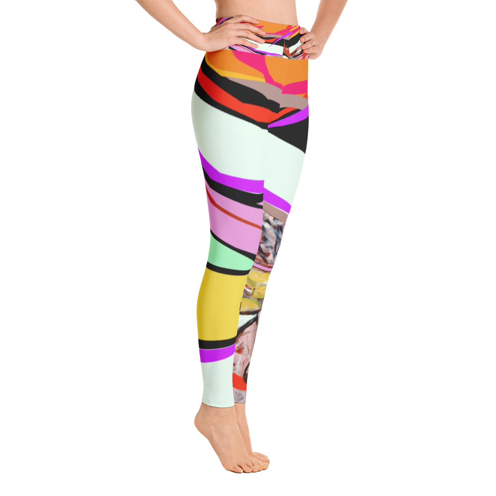 On the Tan Hat Yoga Mat - Hinneline Leggings