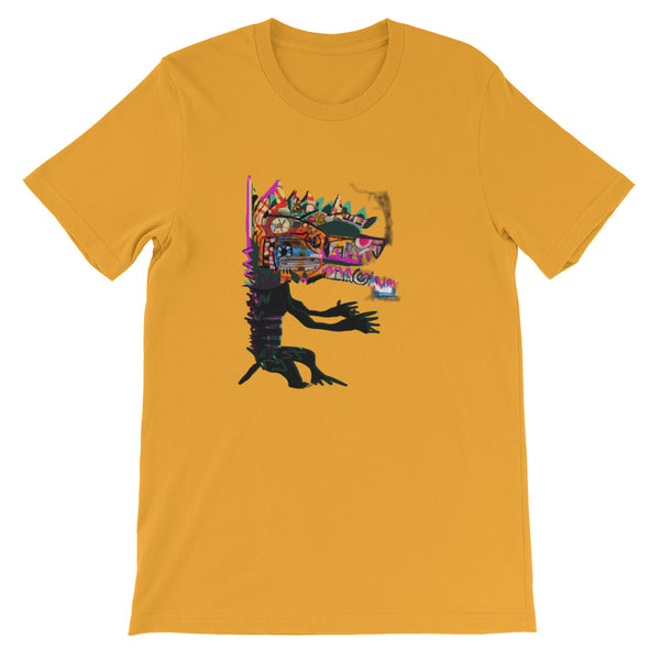 Dragon with a C-10 Grill - David Hinnebusch Comix - Short-Sleeve Unisex T-Shirt