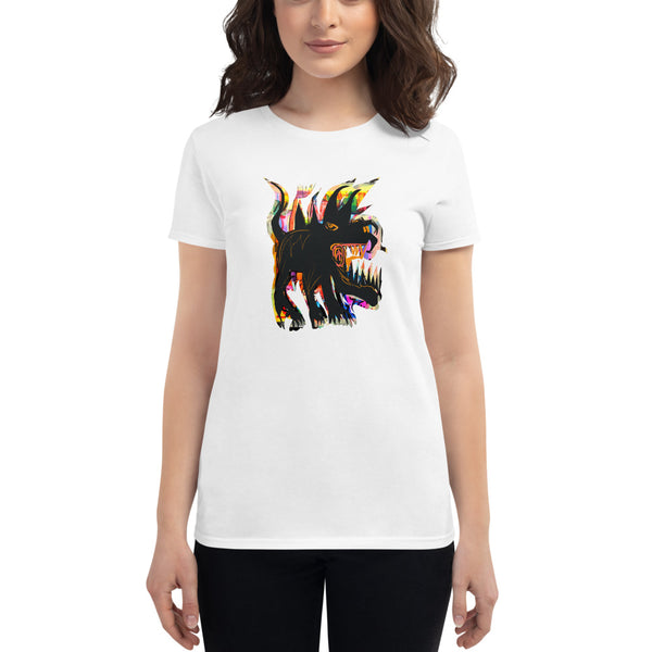 Black Dog -- Women's short sleeve t-shirt