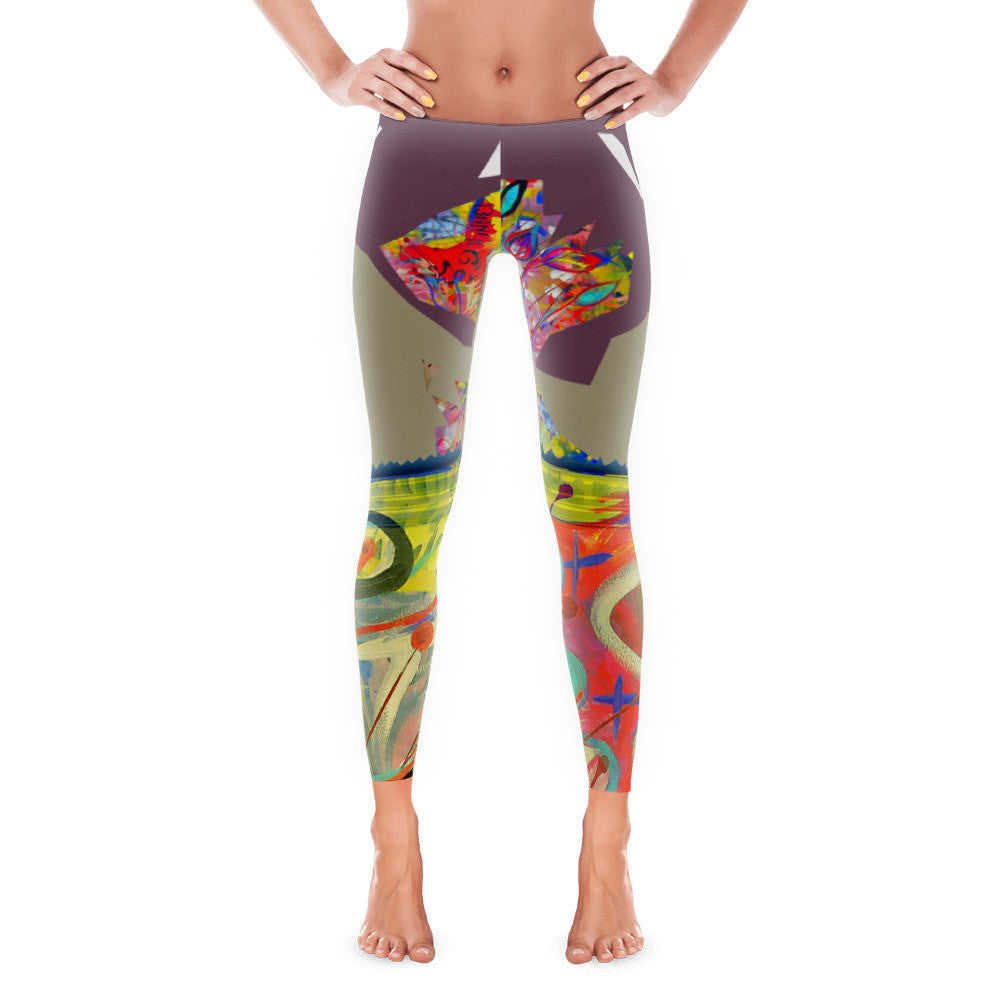 Viks & Squid - David Hinnebusch Artworks - Leggings