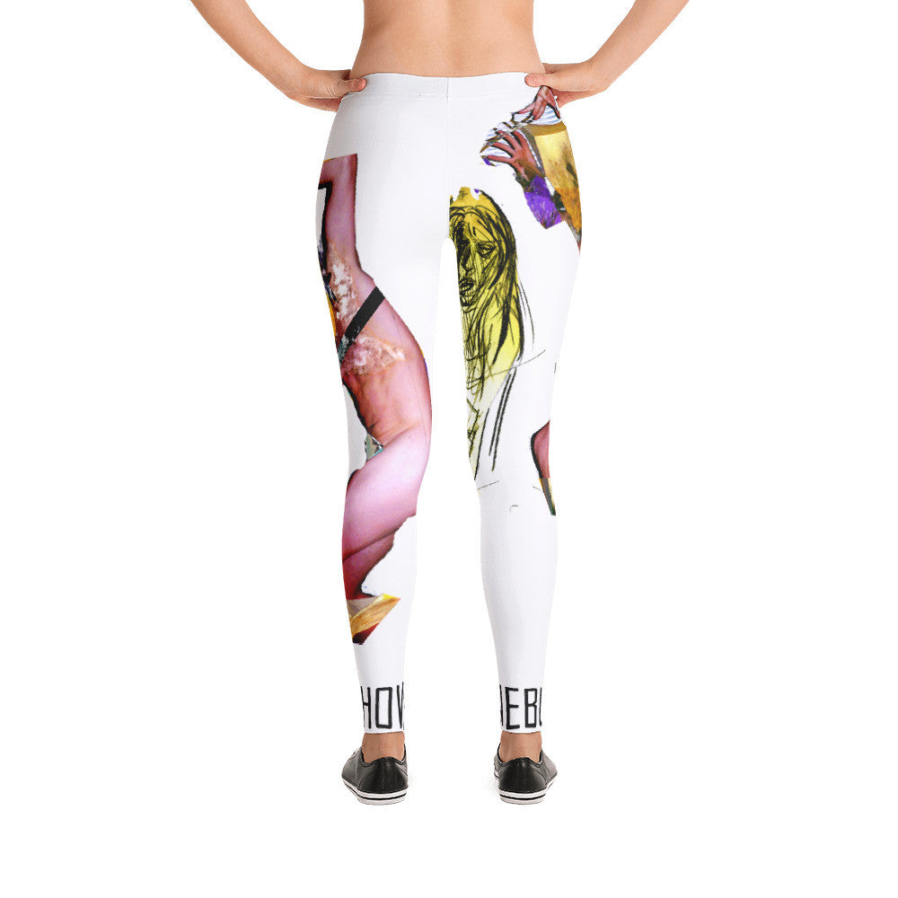 Naked Guy on my Thigh - Hinneline Leggings